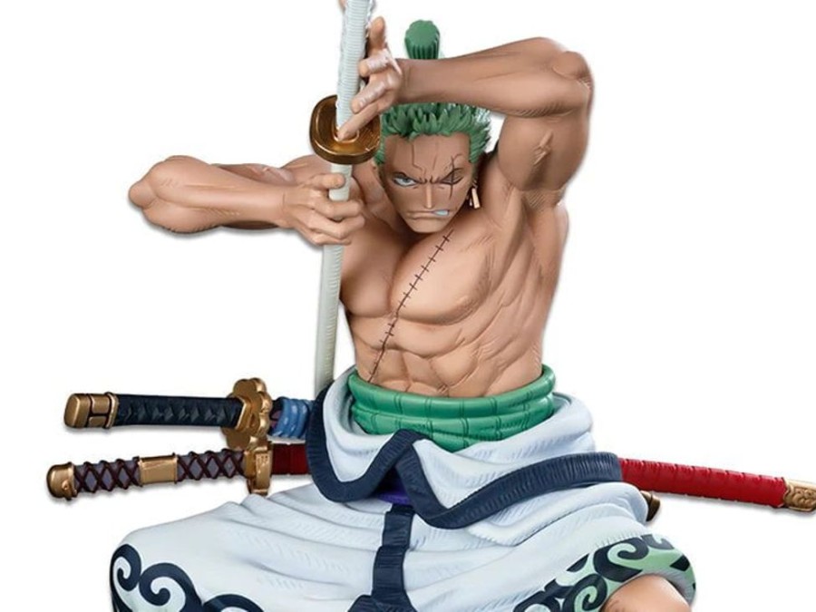 Animes Onlyfigure | One Piece - Roronoa Zoro - Bwfc Super Master Stars Piece - The Brush 0