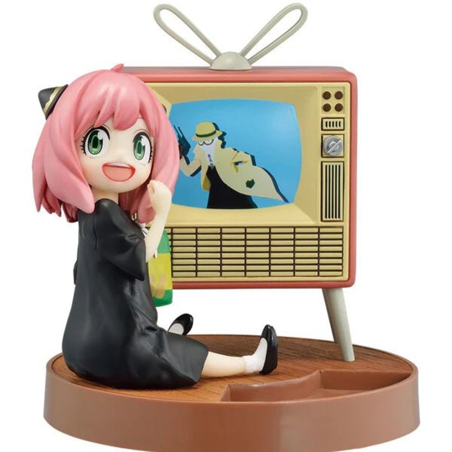 Animes Onlyfigure | Spy Family Anya Forger Ichiban Kuji -Lovely Ordinary Days- Watching Tv A Prize