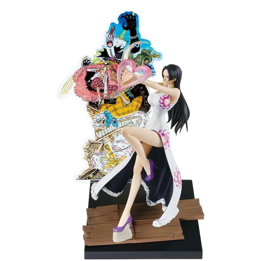 Animes Onlyfigure | One Piece Boa Hancock Ichiban Kuji Wt100 Memorial Eiichiro Oda Draws 1