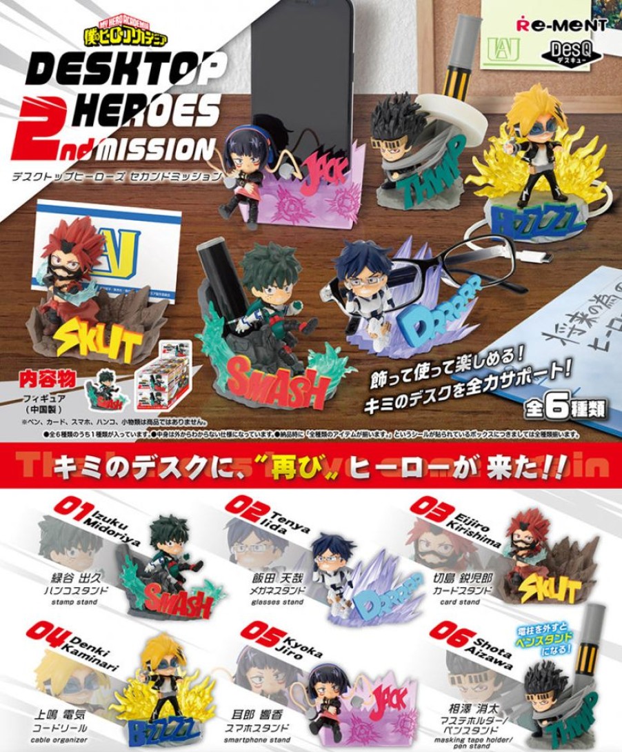 Animes Onlyfigure | My Hero Academia Desq Desktop Heroes 2Nd Mission ( 1 Boxes)