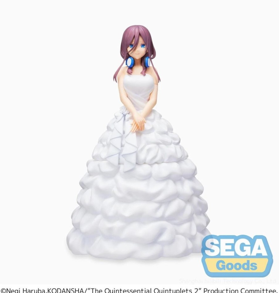 Animes Onlyfigure | The Quintessential Quintuplets Spm Figure Nakano Miku Wedding Dress Ver.