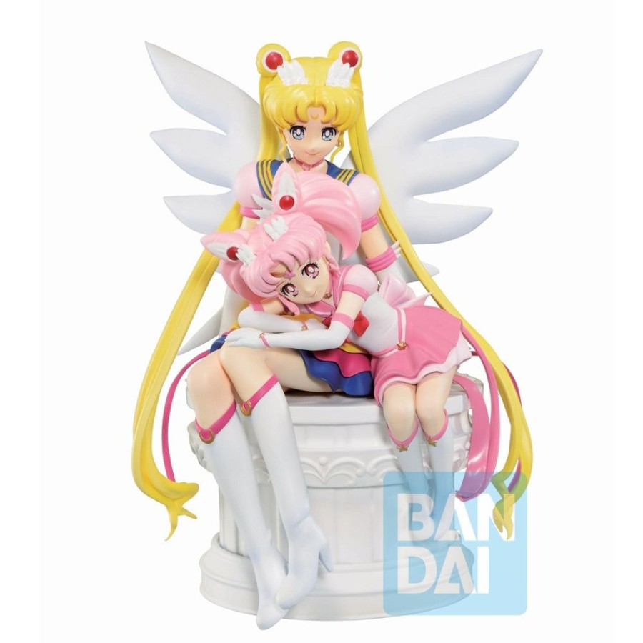 Animes Onlyfigure | Sailor Moon - Ichiban Kuji - Sailor Moon & Eternal Sailor Chibi Moon -