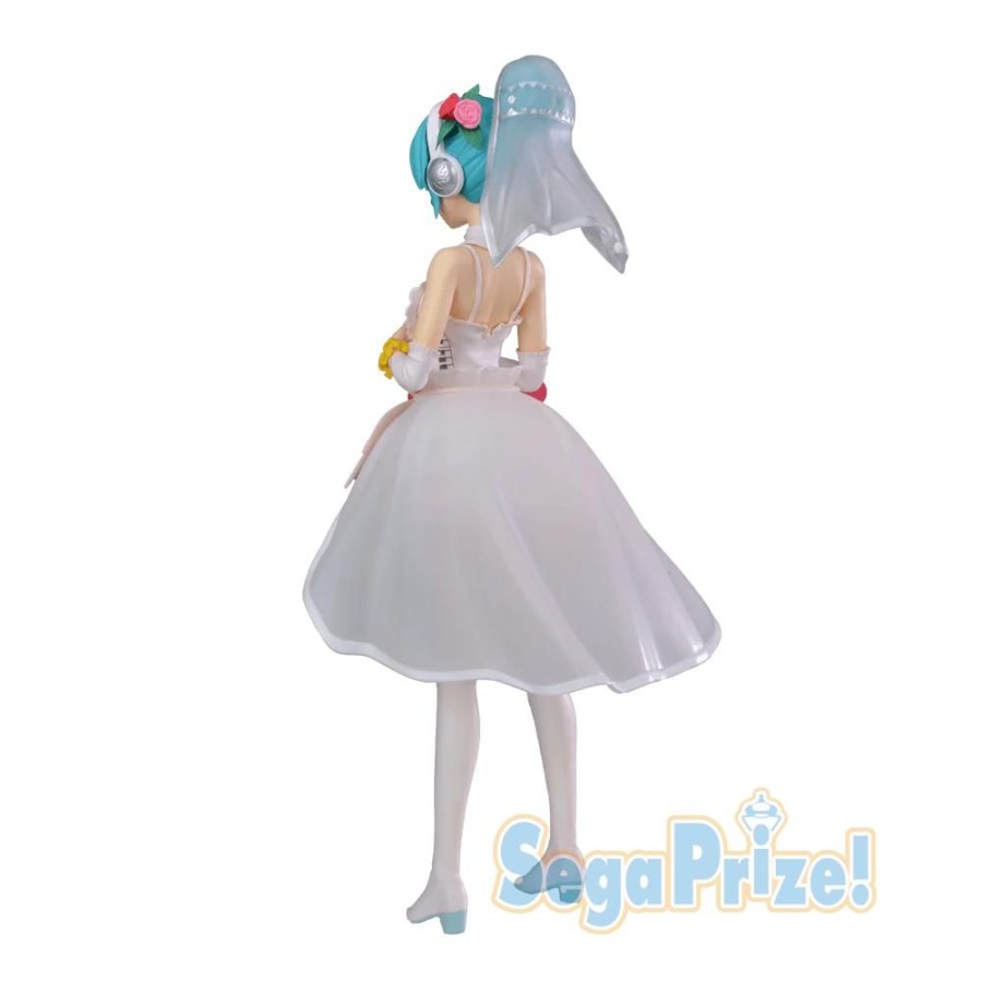 Animes Onlyfigure | Hatsune Miku Project Diva- Arcade Future Tone Spm Figure White Dress